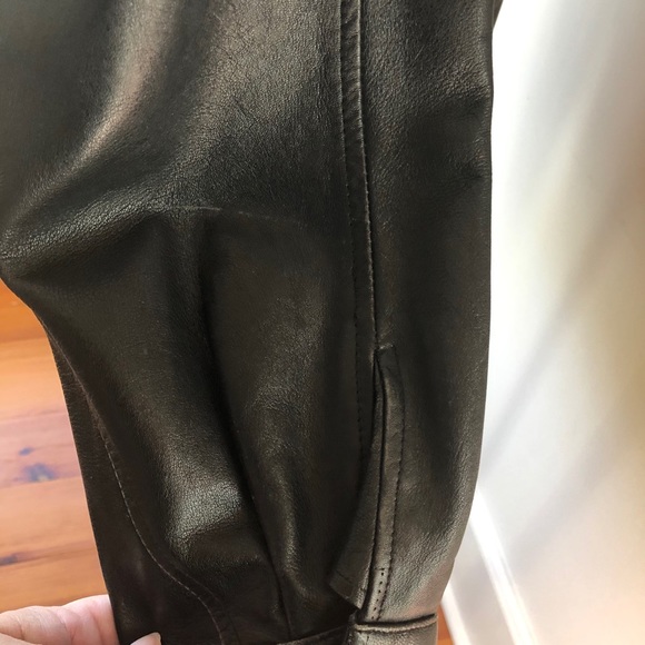 Men’s Bally Leather Bomber Jacket - Picture 6 of 12